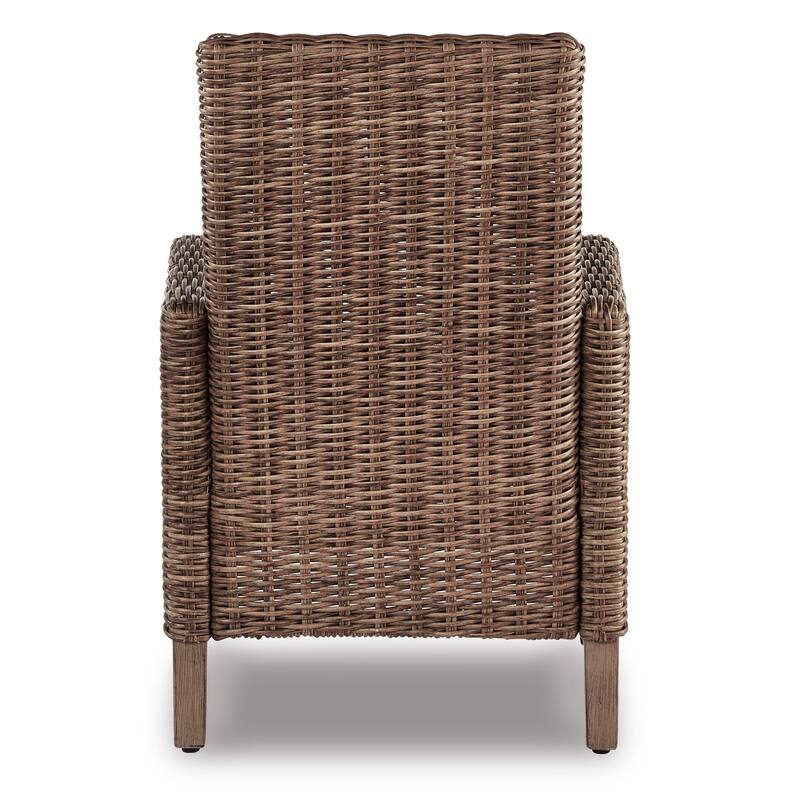 Signature Design By Ashley Beachcroft Outdoor Dining Chairs Set - 25.5" W x 25.63" D x 40.25" H