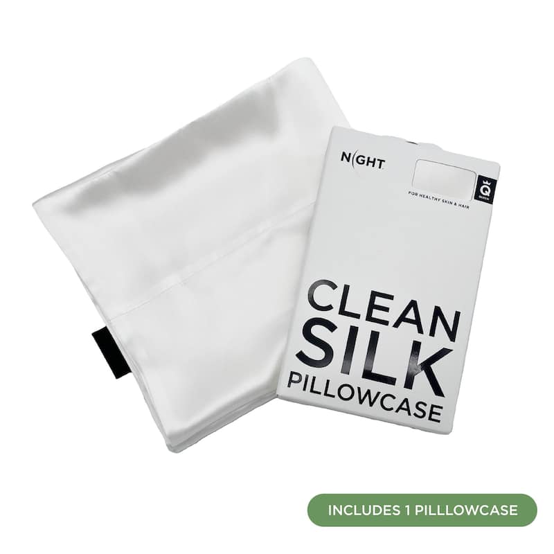 NIGHT Clean Silk Mulberry Silk Beauty Pillowcase