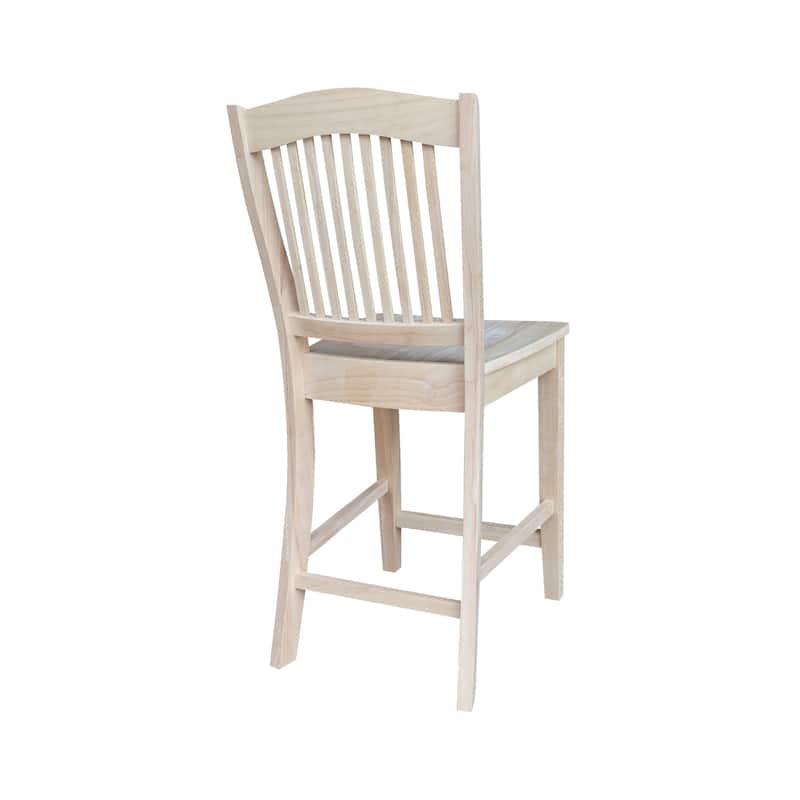 Stafford Solid Wood Counter Height stool - 24"