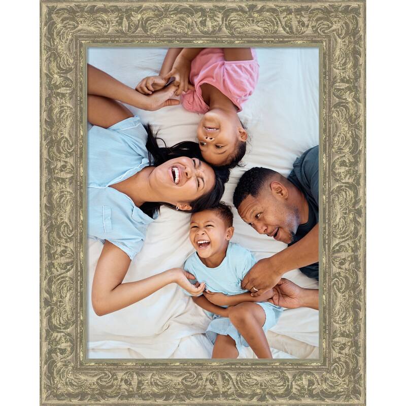 Luxe Picture Frame, Photo Frame - 18x24 - Luxe Antique Silver