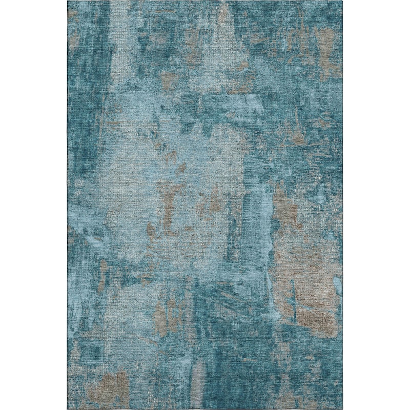 Premium Washable Super Soft Abstrct Flair Mayfield Rug
