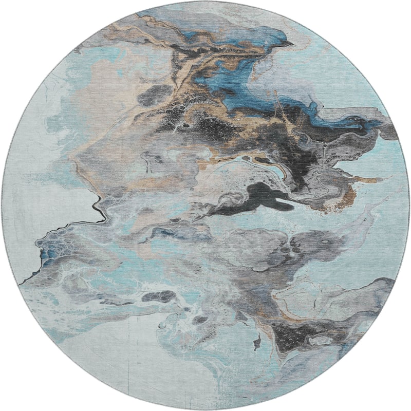 Premium Washable Super Soft Modern Glam Mayfield Rug