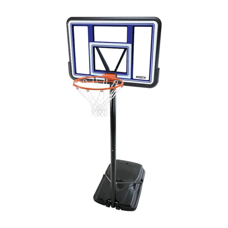 Lifetime Adjustable Portable Basketball Hoop (44-Inch)