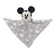 preview thumbnail 3 of 2, Lambs & Ivy Disney Baby Mickey Mouse Gray Stars Security Blanket/Lovey