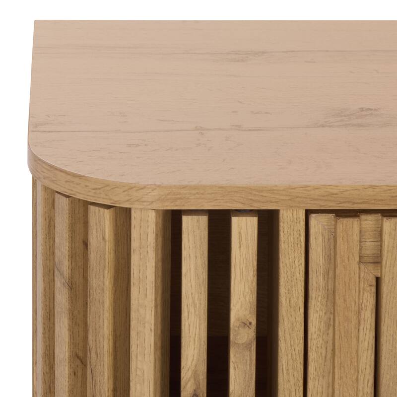 SAFAVIEH Home Adiel 4-Door Sideboard - 67"W x 18"D x 29"H