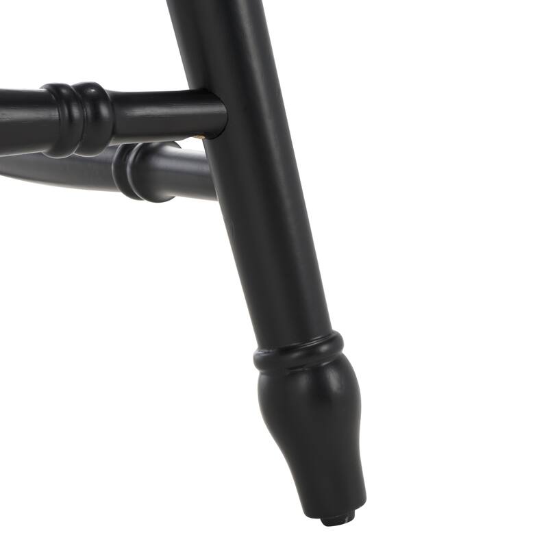 SAFAVIEH Home Sidiko 24-inch Counter Stool (Set of 2) - 16"W x 17"D x 24"H