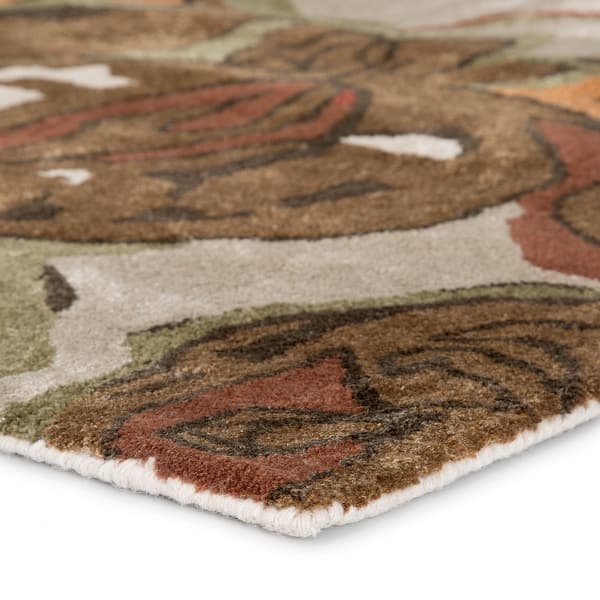 Clemente Handmade Floral Area Rug On Sale Overstock 8572209