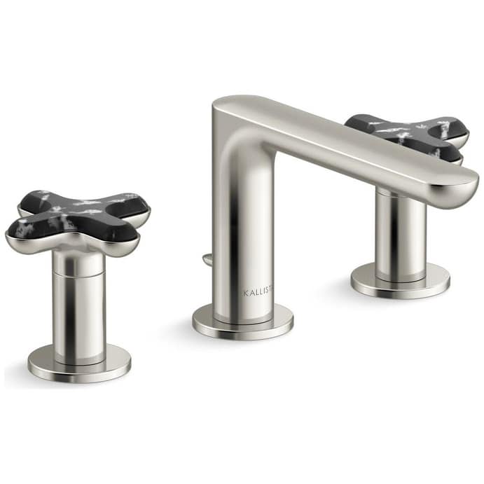 Kallista P32704-JST 002 Collection 1.2 GPM Widespread Bathroom Faucet - Polished Nickel
