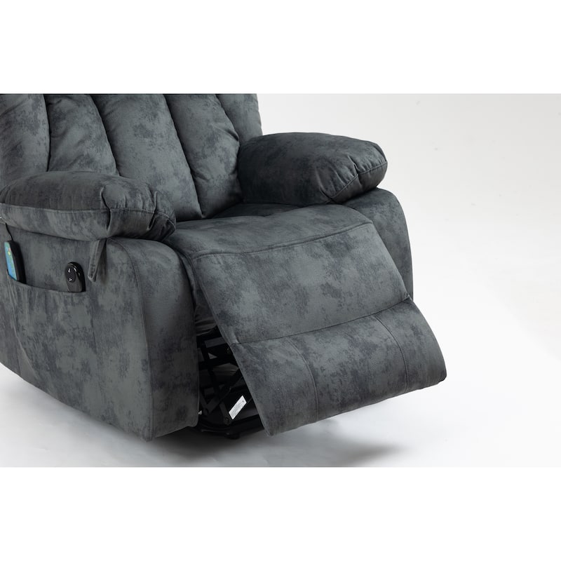Power Lift Recliner Chair with Massage & Heating, Ergonomic Lounge Sofa Chair, Electric Massage Chair with USB Port