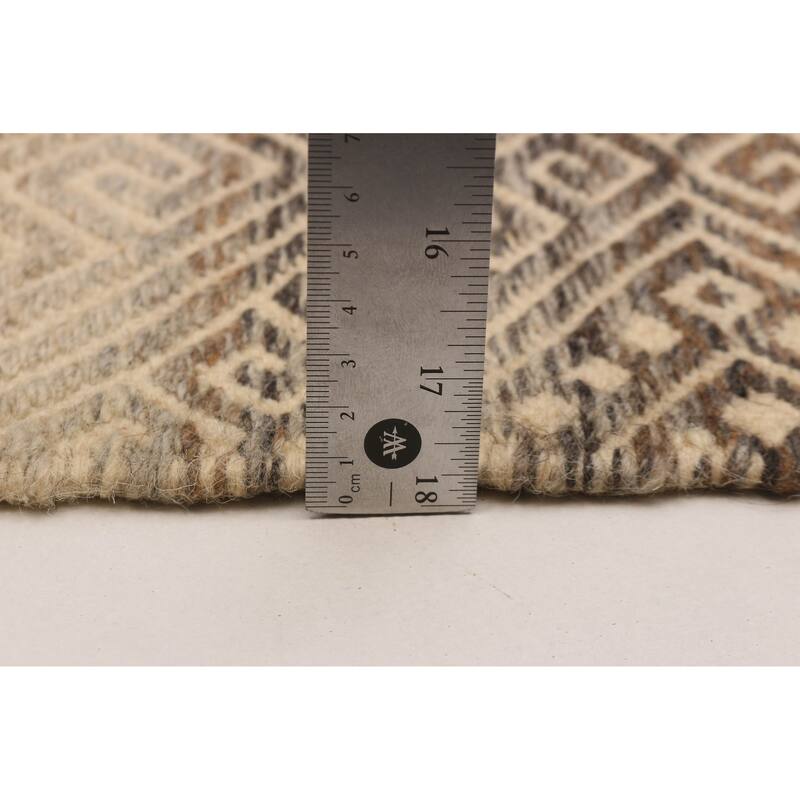 Nevada Taupe Kilim 5'1" x 7'9" - 5'1 x 7'9