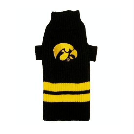 Iowa hawkeye dog sweater Clearance