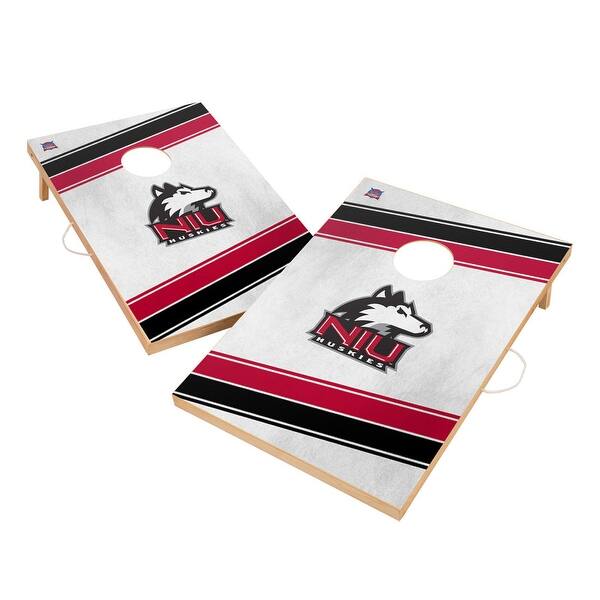 slide 2 of 5, Northern Illinois University Huskies 2x4 Tailgate Cornhole Boards Include Carrying Case