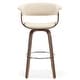 preview thumbnail 183 of 186, 26"/29" Faux Leather Swivel Bar Stools, Wood Counter Stool