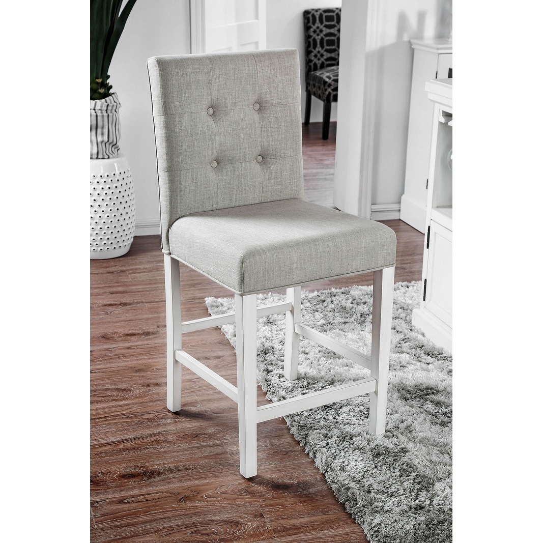 Antique white counter height stools store