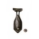 preview thumbnail 4 of 7, Door Knocker 5" H x 2" W Antique Brass Bat Style Low Maintenance Decorative Door or Gate Knockers Renovators Supply