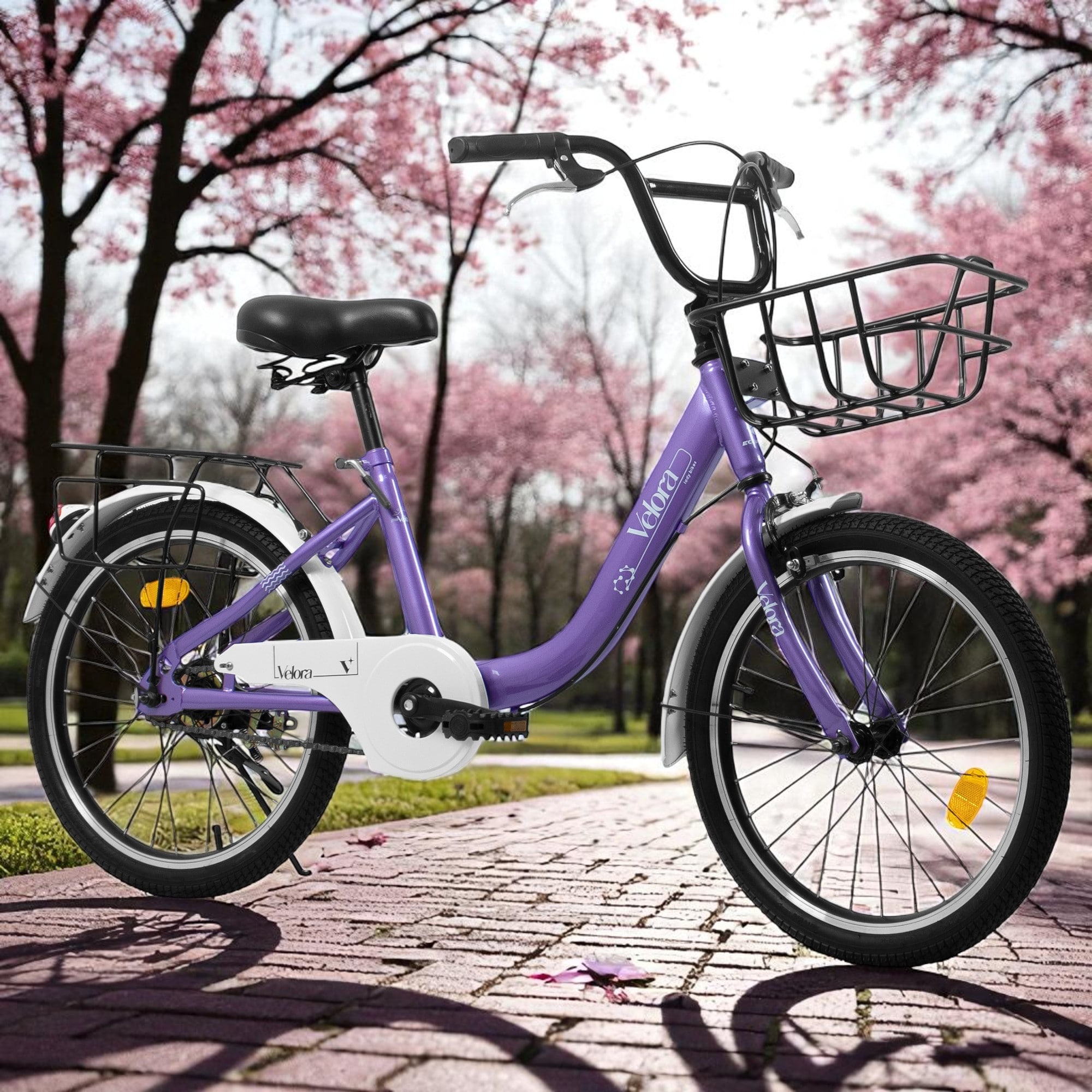 20 Inch Kids Bike for Boys & Girls, Single Speed Bicycle with