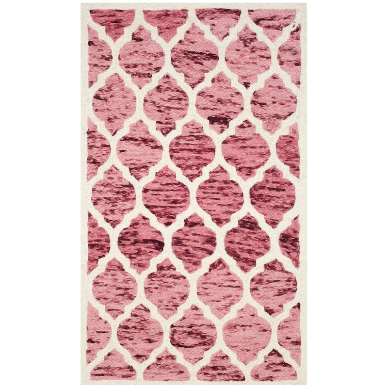 SAFAVIEH Handmade Himalaya Unnie Modern Wool Rug
