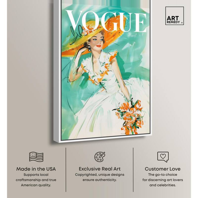 In the Summer Breeze Cover Canvas by Art Remedy