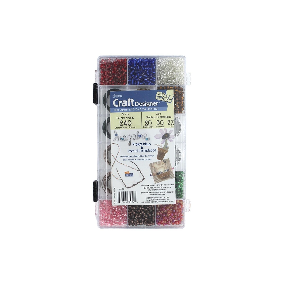 darice craft designer beads