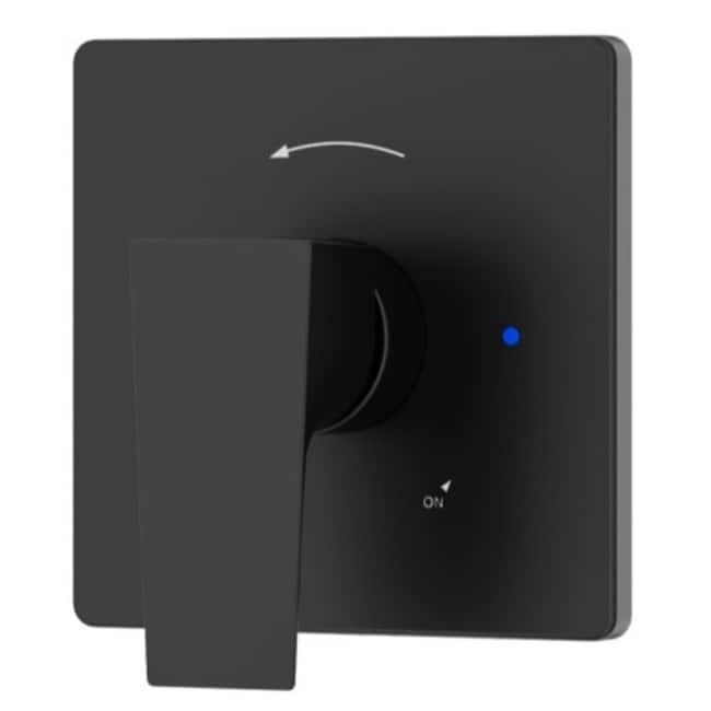 Symmons 4990TRM Verity Pressure Balanced Valve Trim Only with Single - Matte Black