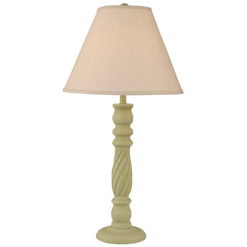 Coastal Swirl Candlestick Table Lamp