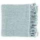 preview thumbnail 1 of 0, Livabliss Newbury Knit Cotton Throw (50" x 70") Baby Blue