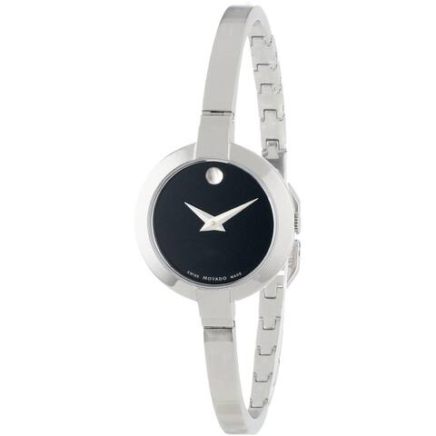 Movado Women's Black dial Watch - One Size