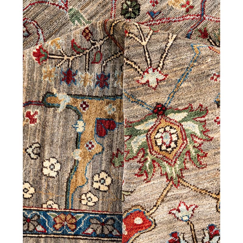 Serapi One-of-a-Kind Hand-Knotted Area Rug - Brown - 8' 3" x 9' 9"