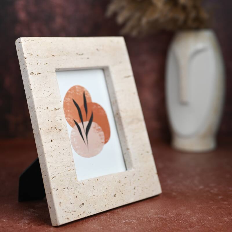 Travertine Photo Frame - 7x9X.75