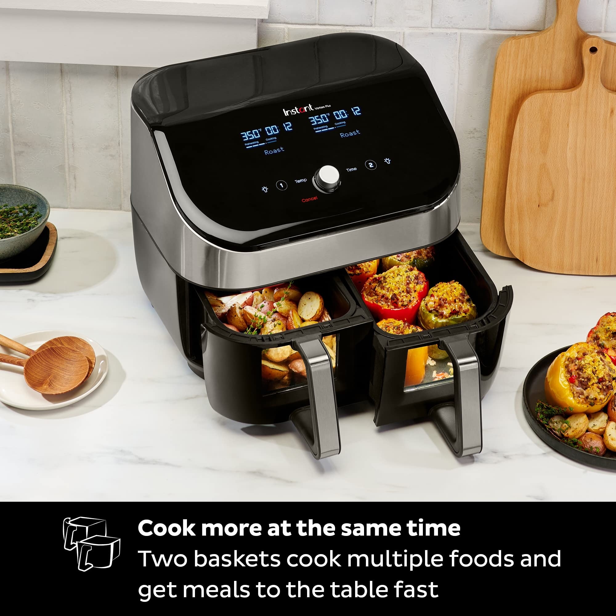 https://ak1.ostkcdn.com/images/products/is/images/direct/fae6b62b2ac4124fec37fc3baaeb5a556f9f751b/XL-8-QT-Dual-Basket-Air-Fryer-Oven%2C-2-Independent-Baskets%2CClear-Cooking-Window%2C-App-with-over-100-Recipes%2CStainless-Steel.jpg