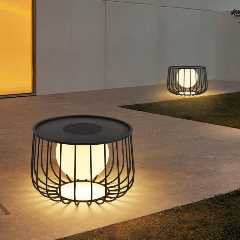 Outdoor Solar LED illuminated Garden Table