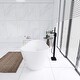 preview thumbnail 4 of 21, Acrylic Double Slipper Freestanding Soaking Bathtub