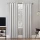 preview thumbnail 79 of 122, Sun Zero Oslo Theater Grade Extreme Total Blackout Rod Pocket 1-Piece Curtain Panel, Single Panel 52" x 63" - Pearl