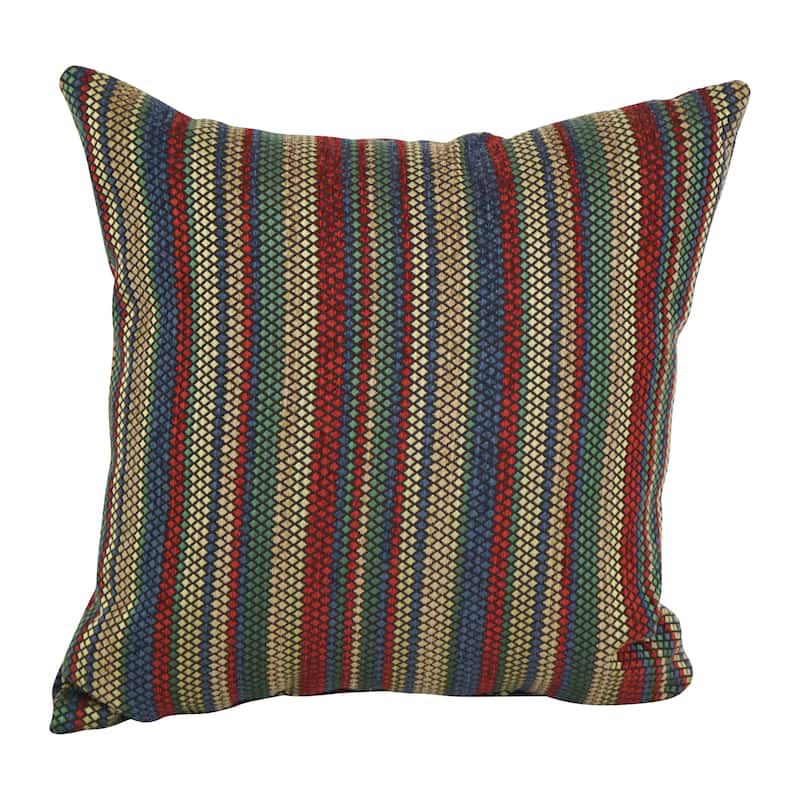 Blazing Needles 17-inch Square Throw Pillows (Set of 2)