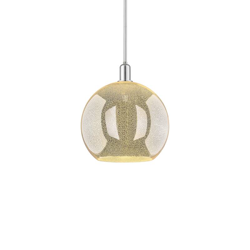 Innovations Lighting 716-1S-18-14 Athens Pendant Athens 14" Wide - Polished Chrome / Mercury