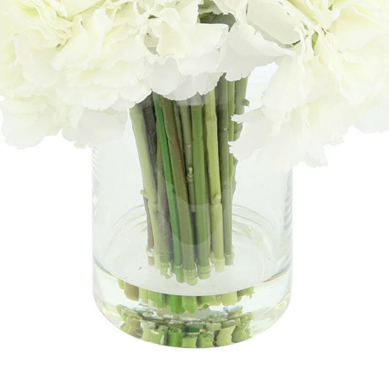 Hydrangea and Stephanotis Arrangement in Vase - 20