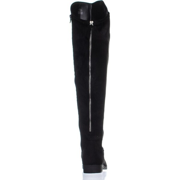 SC35 Hayley Over The Knee Boots, Black 