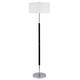 Silver Orchid Gotho Pedestal Contemporary Floor Lamp