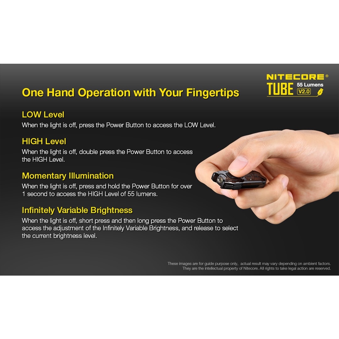 Nitecore tube keychain light new arrivals