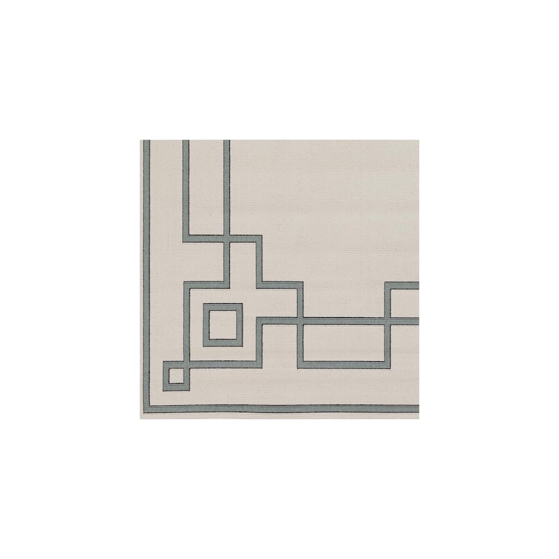 Livabliss Alfresco Country Geometric Indoor / OutdoorArea Rug