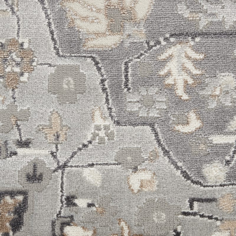 Floral Non Skid Stain Resistant Low Pile Area Rug - 72' X '48' X '0.25