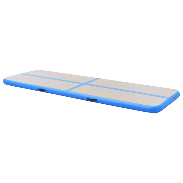 Vidaxl inflatable gymnastics mat with pump pvc sales