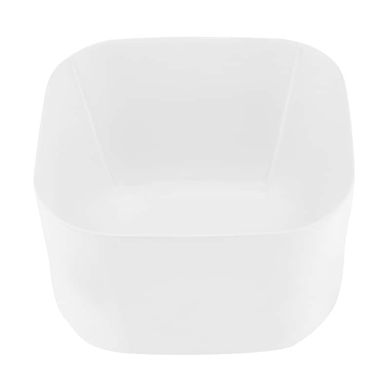 Charme 14.5" Square Vessel Bathroom Sink - 14.5" x 14.5" 10" - 14.5" x 14.5" 10" - White