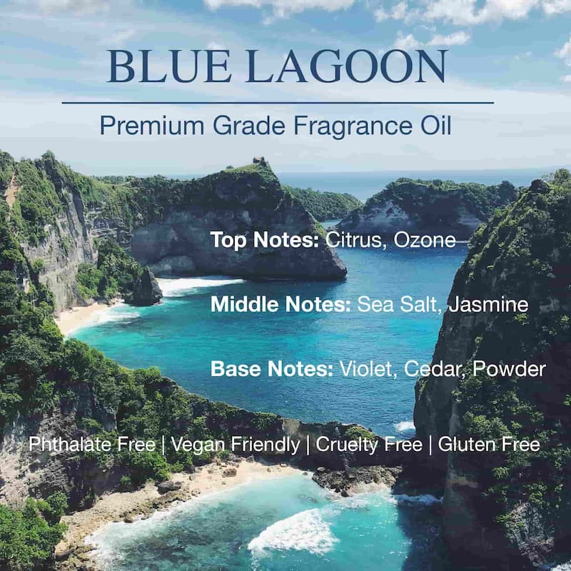 Daniella's Candles Premium Grade Fragrance Oil - Blue Lagoon - 100ml/ 3.4oz