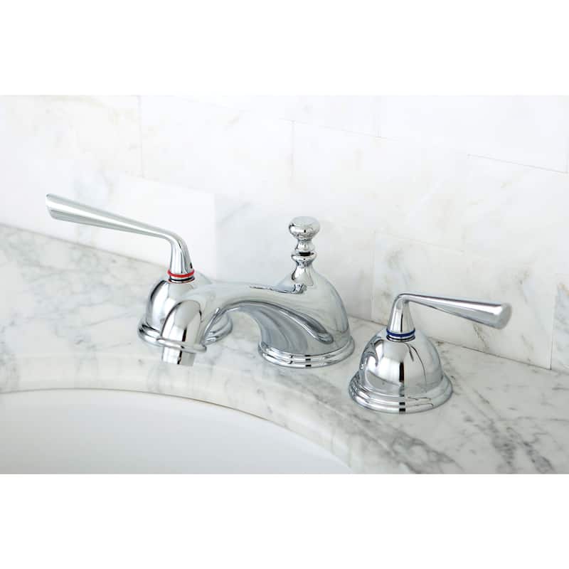 Kingston Brass Silver Sage 1.2 GPM Widespread Bathroom Faucet with