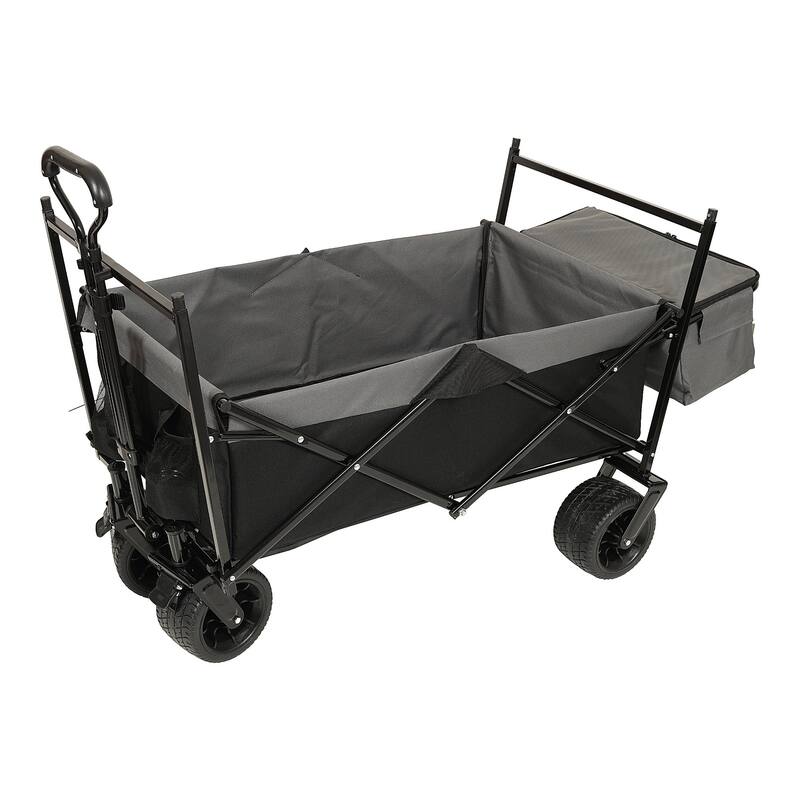 480 lb Folding Wagon Stroller with Canopy & Mosquito Net