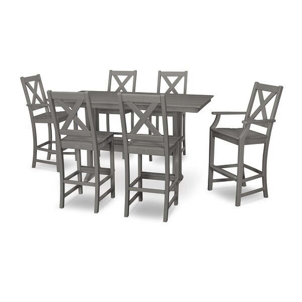 Polywood bar height dining set best sale