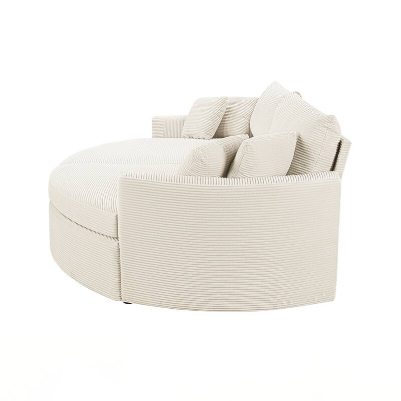 102.3" Sofa Bed Upholstered Sofa Couch with Deep Seat and USB Ports for Living Room