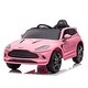 preview thumbnail 20 of 39, Official Licensed Aston Martin 12V Kids Ride-On Car with Remote Control, 4-Wheel Suspension, LED Lights, Music, and USB Port
