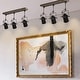 preview thumbnail 5 of 7, Modern Farmhouse 3-light Wood Ceiling Track Lighting Industrial Spotlights - 24.8"x 4.7" x 15.3"